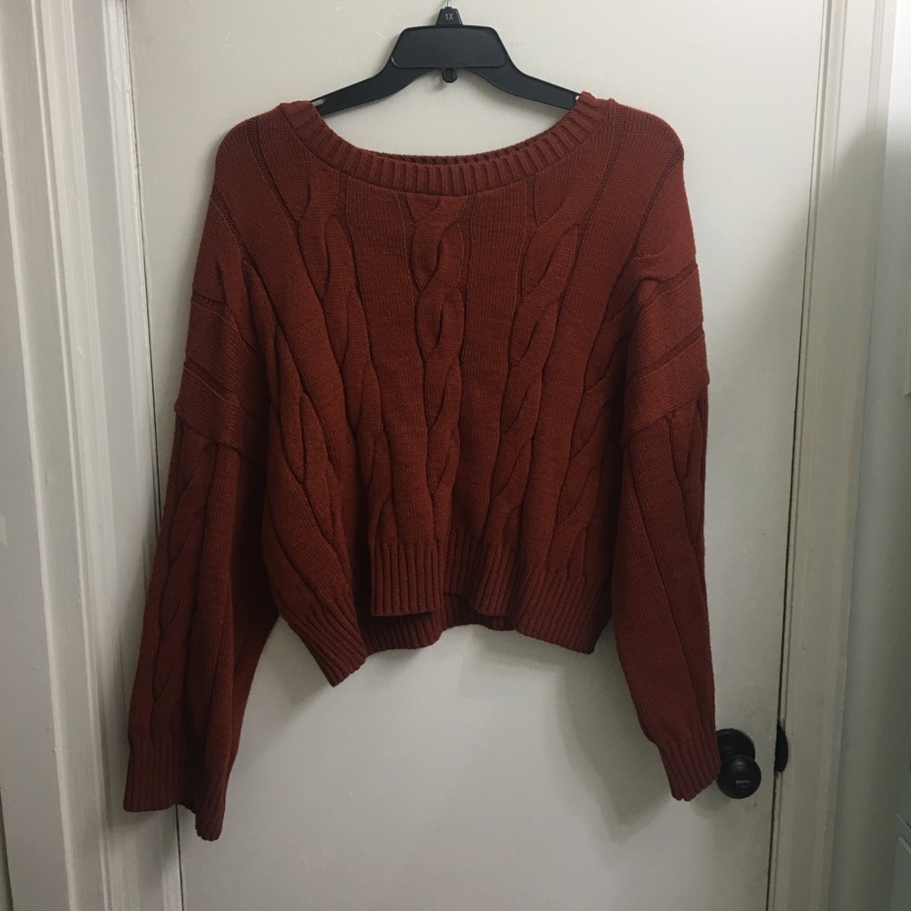 Red Express sweater